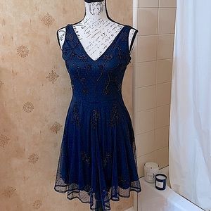 Zara Trafulac Beaded Party Dress